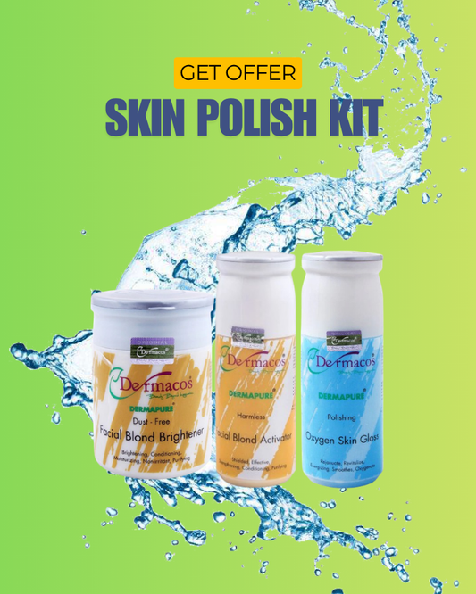 Dermacos Skin Glowing & Brightening Skin Polish Kit (200ml)
