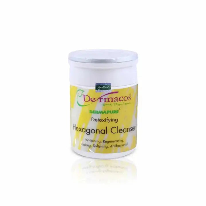 Dermacos Hexagonal Cleanser - 200 Gm | Dermacos Cleanser | Dermacos Facial cleaser | Dermacos Cleanser Hexagonal trustedshop